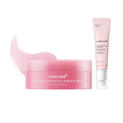 MEDICUBE PDRN Pink Caffeine Collagen Eye Patch